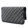 Dior Oblique Canvas Fold Over Clutch Secondhand
