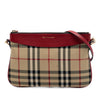 Burberry Haymarket Check Canvas Peyton Crossbody Secondhand