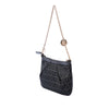 Fendi Zucchino Canvas Chain Pochette Secondhand