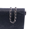 Secondhand Chanel Lace Overlay Goatskin Wallet On Chain