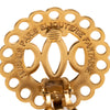 Hermès Gold Plated Bijouterie Fantaisie Clip on Earrings Secondhand