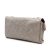 Chanel Jumbo CC Quilted Crumpled Calfskin Straight Flap Secondhand