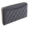 Chanel CC Quilted Caviar Zip Wallet Secondhand