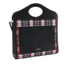 Burberry Mini Plaid Canvas Pocket Satchel Secondhand