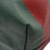 Gucci Canvas Web Embossed Logo Tote Secondhand