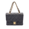 Chanel Mini CC Quilted Lambskin Single Flap Secondhand