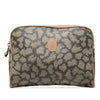 Saint Laurent Coated Canvas Giraffe Print Cosmetic Pouch Secondhand