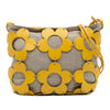 Celine Canvas and Leather Cutout Flower Crossbody Secondhand