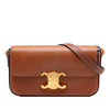 Celine Shiny Calfskin Claude Shoulder Bag Secondhand