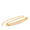 Chanel Gold Plated CC Cable Chain Link Belt Secondhand