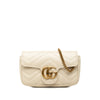 Gucci Mini GG Marmont Matelasse Calfskin Flap Crossbody Secondhand