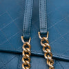 Secondhand Chanel Large Quilted Sheepskin Front Chain Flap