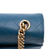 Secondhand Chanel Large Quilted Sheepskin Front Chain Flap