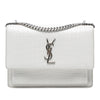 Saint Laurent Medium Croc Embossed Monogram Sunset Bag Secondhand