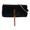 Saint Laurent Suede Monogram Kate 99 Tassel Bag Secondhand