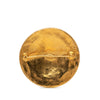 Chanel CC Gold Plated Round Brooch Secondhand