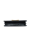 Prada Saffiano Vernice Flip Lock Wallet on Chain Clutch Secondhand