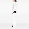 Prada Saffiano Vernice Flip Lock Wallet on Chain Clutch Secondhand