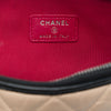 Secondhand Chanel Medium Bicolor Quilted Aged Calfskin Gabrielle O Case Clutch