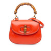 Gucci Mini Calfskin 1947 Bamboo Top Handle Bag Secondhand