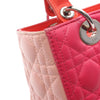 Dior Medium Tricolor Lambskin Cannage Lady Dior Secondhand