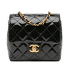 Chanel Mini Square Classic Patent Single Flap Secondhand