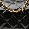 Chanel Mini Square Classic Patent Single Flap Secondhand