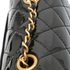 Chanel Mini Square Classic Patent Single Flap Secondhand