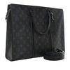 Louis Vuitton Monogram Eclipse Sac Plat Horizontal Zipper Secondhand