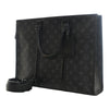 Louis Vuitton Monogram Eclipse Sac Plat Horizontal Zipper Secondhand