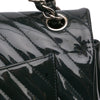 Chanel Jumbo Classic Chevron Patent Double Flap Secondhand