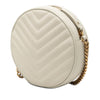 Saint Laurent Grain De Poudre Chevron Round Vinyle Camera Bag Secondhand