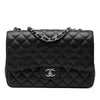 Secondhand Chanel Jumbo Classic Caviar Double Flap
