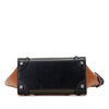 Celine Micro Tricolor Leather Luggage Tote Secondhand