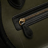 Celine Micro Tricolor Leather Luggage Tote Secondhand