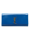 Secondhand Saint Laurent Grain De Poudre Monogram Cassandre Clutch