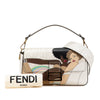 Fendi Zucca Graphic Print Coated Canvas Bikini Girls Baguette Satchel Secondhand