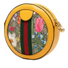 Gucci Mini GG Supreme Flora Web Ophidia Round Crossbody Secondhand