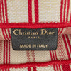 Dior Large Striped Book Tote Secondhand