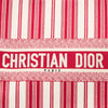 Dior Large Striped Book Tote Secondhand