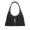 Gucci Canvas Jackie Bardot Shoulder Bag Secondhand
