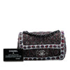 Chanel Mini Rectangular Classic Braided Tweed Single Flap Secondhand