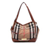 Burberry Small House Check Canvas Canterbury Tote Secondhand