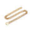 Chanel CC Gold Plated Double Chain Belt Secondhand