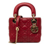 Dior Mini Lambskin Cannage Lady Dior Secondhand