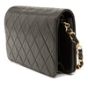 Chanel CC Quilted Lambskin Full Flap Wallet on Chain Secondhand