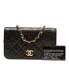 Chanel CC Quilted Lambskin Full Flap Wallet on Chain Secondhand