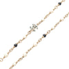 Chanel CC Gold Plated Faux Pearl and Rhinestone Deer Pendant Necklace Secondhand