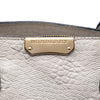 Burberry Elephant Embossed Calfskin Check Dewsbury Satchel Secondhand