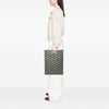 Balenciaga Calfskin Losange Monogram Plastic Tote Secondhand